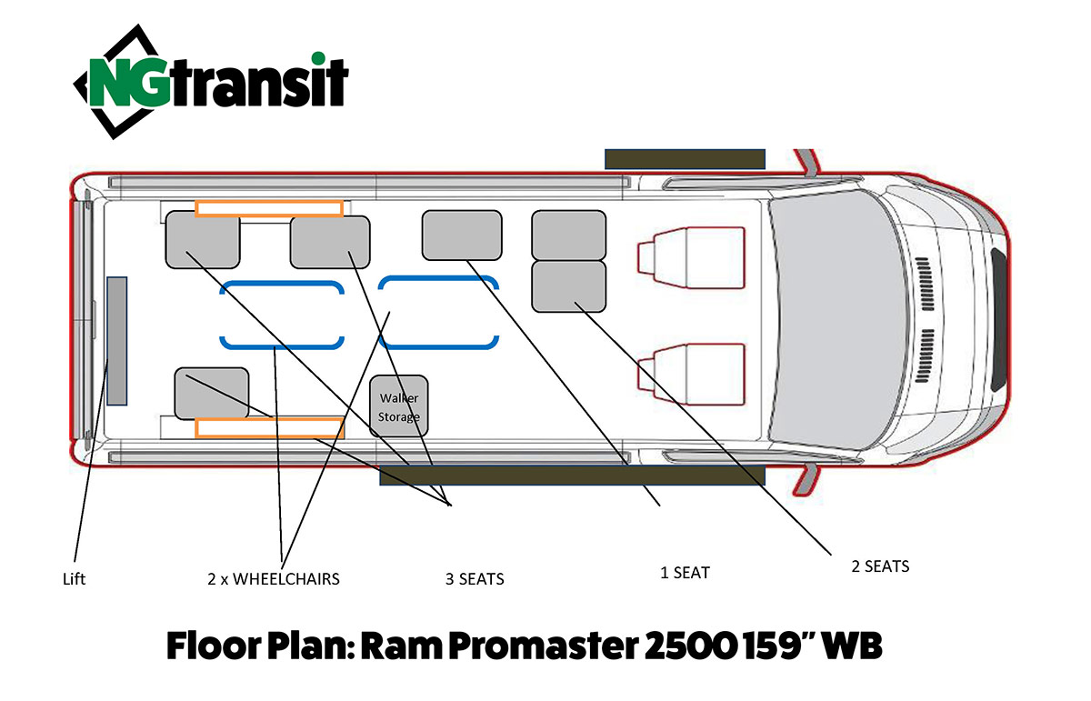 NGtransit Bus Floor Plan 